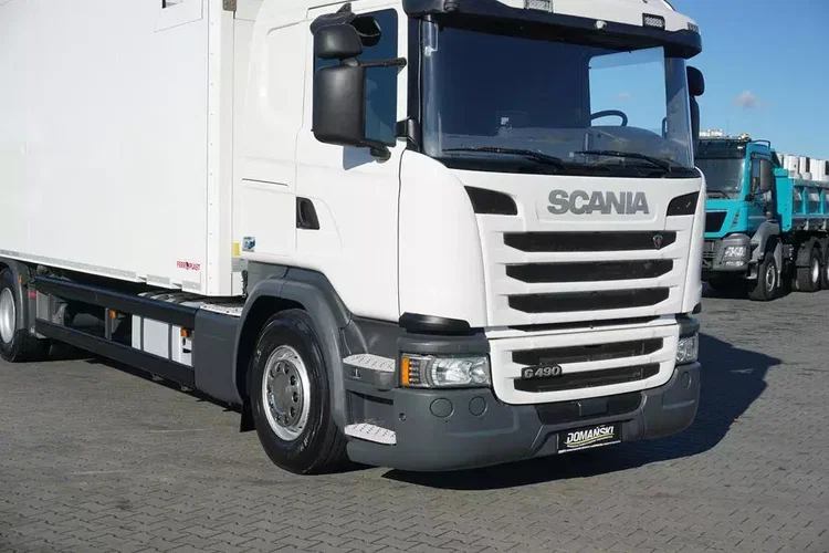 Scania G 490 / EURO 6 / CHŁODNIA + WINDA / 23 PALETY / OŚ SKRĘTNA zdjęcie 28