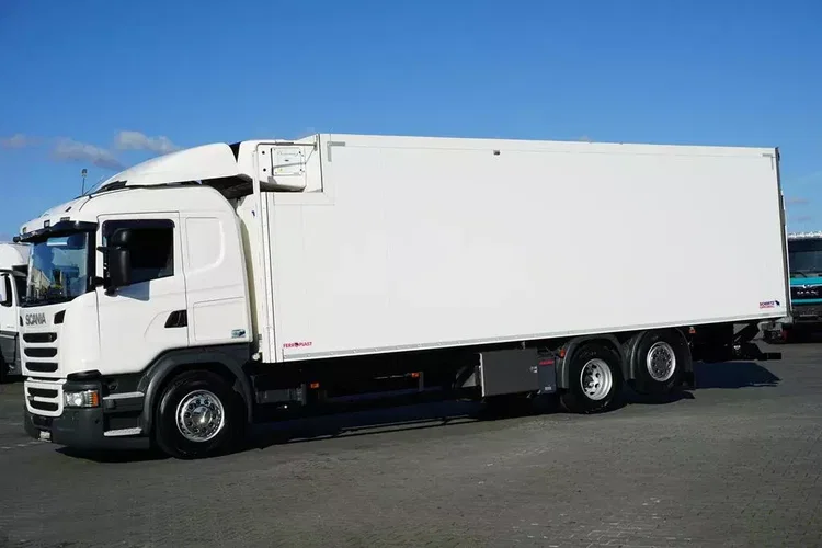 Scania G 490 / EURO 6 / CHŁODNIA + WINDA / 23 PALETY / OŚ SKRĘTNA zdjęcie 3