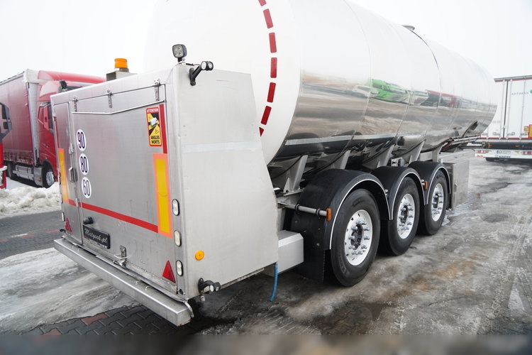 Magyar / CYSTERNA SPOŻYWCZA / 30 000 L / OŚ PODNOSZONA / OŚ SKRĘTNA /  zdjęcie 13