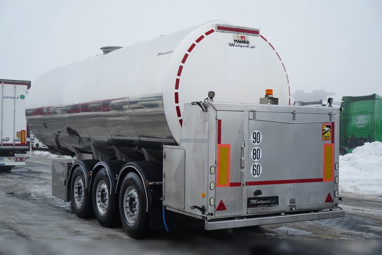 Magyar / CYSTERNA SPOŻYWCZA / 30 000 L / OŚ PODNOSZONA / OŚ SKRĘTNA /  zdjęcie 4