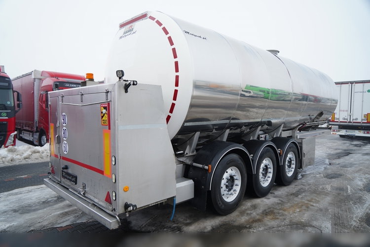 Magyar / CYSTERNA SPOŻYWCZA / 30 000 L / OŚ PODNOSZONA / OŚ SKRĘTNA /  zdjęcie 6