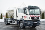 MAN TGM 18.340 / 4X2 / 3 STRONNA WYWROTKA / HYDROBURTA / BRYGADÓWKA 7 MIEJSC / BORDMATIC zdjęcie 10