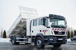 MAN TGM 18.340 / 4X2 / 3 STRONNA WYWROTKA / HYDROBURTA / BRYGADÓWKA 7 MIEJSC / BORDMATIC zdjęcie 6