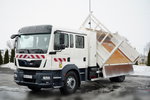 MAN TGM 18.340 / 4X2 / 3 STRONNA WYWROTKA / HYDROBURTA / BRYGADÓWKA 7 MIEJSC / BORDMATIC zdjęcie 7