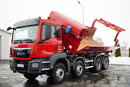 MAN TGS 35.430 / 8X4 / WYWROTKA 2 STR. / HYDROBURTA / HYDROKLAPA / BORDMATIC / PLANDEKA AUTOMATYCZNA zdjęcie 9
