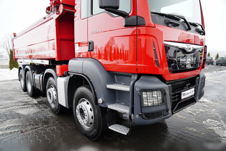 MAN TGS 35.430 / 8X4 / WYWROTKA 2 STR. / HYDROBURTA / HYDROKLAPA / BORDMATIC / PLANDEKA AUTOMATYCZNA zdjęcie 21