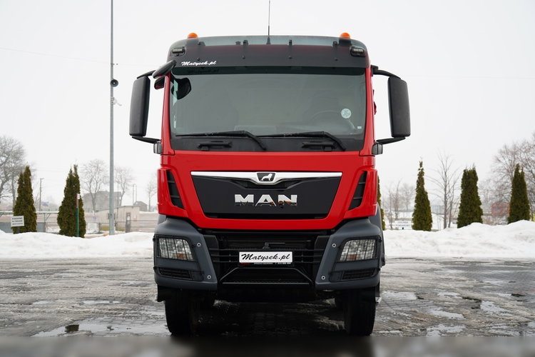 MAN TGS 35.430 / 8X4 / WYWROTKA 2 STR. / HYDROBURTA / HYDROKLAPA / BORDMATIC / PLANDEKA AUTOMATYCZNA zdjęcie 22