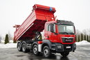 MAN TGS 35.430 / 8X4 / WYWROTKA 2 STR. / HYDROBURTA / HYDROKLAPA / BORDMATIC / PLANDEKA AUTOMATYCZNA zdjęcie 8