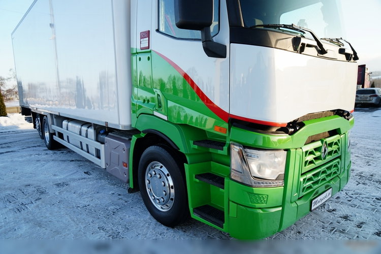 Renault T 430 / 6x2 / CHŁODNIA -9 M / AGREGAT CARRIER SUPRA 1250 / WINDA ZAŁADOWCZA  / ROLETA / OŚ PODNOSZONA / SKRĘTNA zdjęcie 9