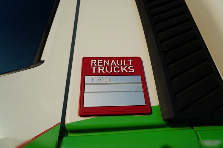 Renault T 430 / 6x2 / CHŁODNIA -9 M / AGREGAT CARRIER SUPRA 1250 / WINDA ZAŁADOWCZA  / ROLETA / OŚ PODNOSZONA / SKRĘTNA zdjęcie 24