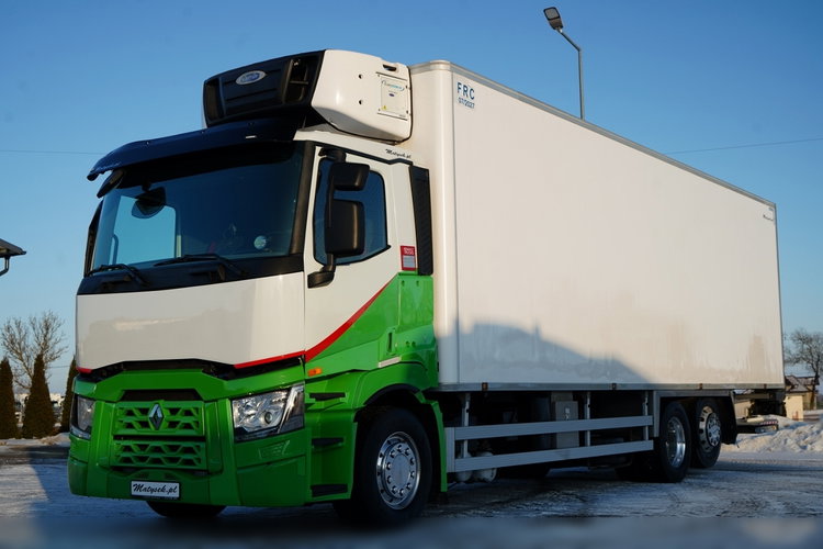 Renault T 430 / 6x2 / CHŁODNIA -9 M / AGREGAT CARRIER SUPRA 1250 / WINDA ZAŁADOWCZA  / ROLETA / OŚ PODNOSZONA / SKRĘTNA zdjęcie 2