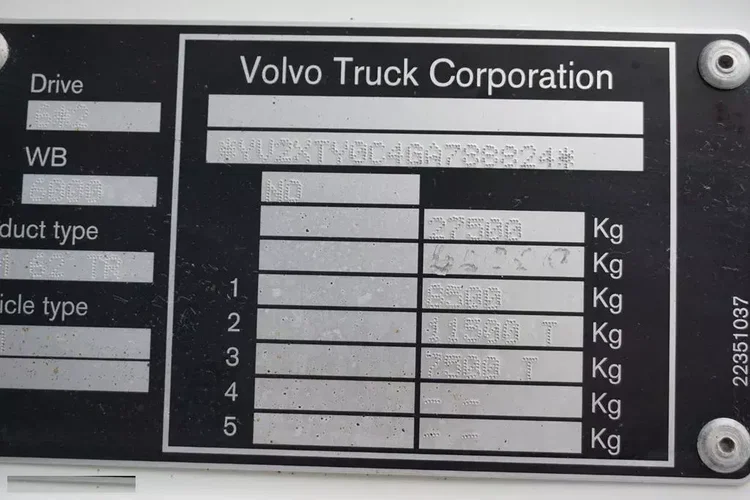 Volvo FM / 460 / E 6 / IZOTERMA + WINDA / 22 PALETY / DŁ 9.1 M / ŁAD. 14 345 KG zdjęcie 11