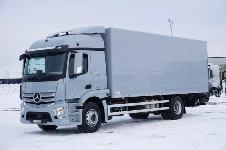 Mercedes ACTROS / 1830 / E 6 / MP 5 / KONTENER + WINDA / 18 PALET zdjęcie 1