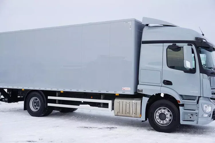 Mercedes ACTROS / 1830 / E 6 / MP 5 / KONTENER + WINDA / 18 PALET zdjęcie 16