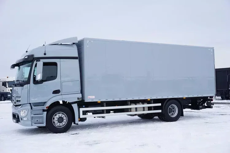 Mercedes ACTROS / 1830 / E 6 / MP 5 / KONTENER + WINDA / 18 PALET zdjęcie 3