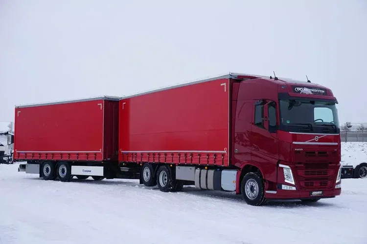Volvo FH / 460 / EURO 6 / ZESTAW PRZESTRZENNY + WINDA / OŚ SKRĘTNA zdjęcie 1
