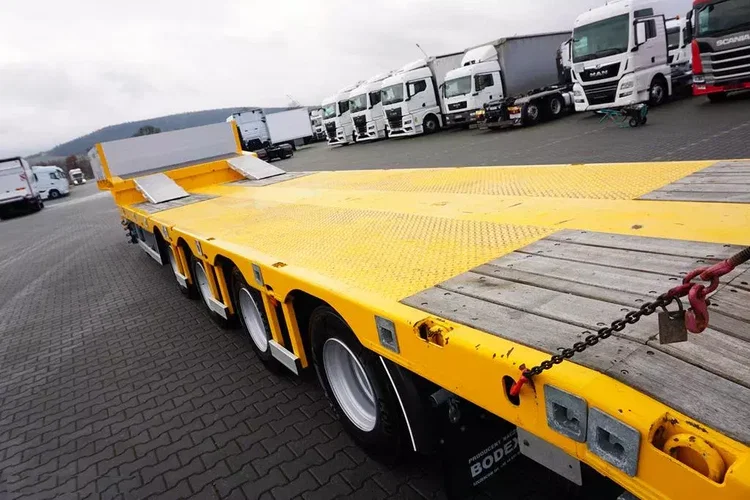 BODEX / NISKOPODWOZIOWA / 4 OSIE / NAJAZDY / 2 X OŚ SKRĘTNA / DMC 65 000 KG / JAK NOWA zdjęcie 23
