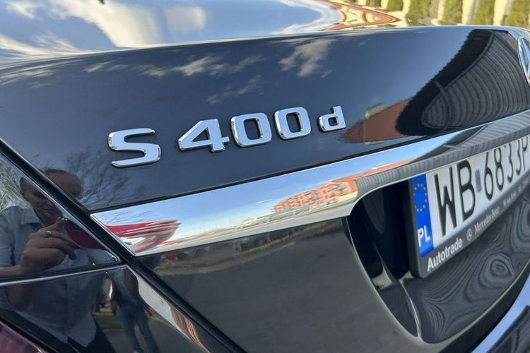 Mercedes S 380 S400 d 4MATIC Sedan,Salon Polska,Bezwypadkowy,Faktura Vat 23% zdjęcie 13