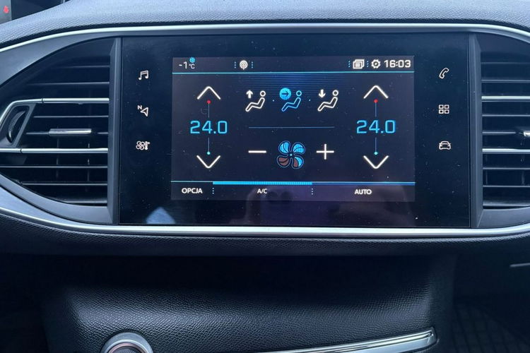 Peugeot 308 Salon Polska, Nawigacja, Tempomat, Czujniki parkowania, Stan b.dobry. zdjęcie 15