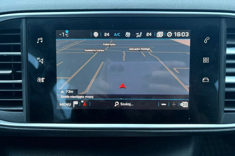 Peugeot 308 Salon Polska, Nawigacja, Tempomat, Czujniki parkowania, Stan b.dobry. zdjęcie 16
