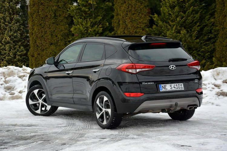 Hyundai Tucson Premium Skóry biXenon Led BLIS Panorama El.Klapa Navi Kamera AWD Alu19 zdjęcie 12