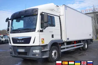 MAN TGM 15.250 / Chłodnia Aubineau 15 EPAL / multitemperatura / ATP/FRC 09/2027 / Carrier Supra 850 MT