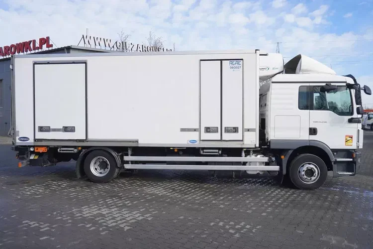 MAN TGM 15.250 / Chłodnia Aubineau 15 EPAL / multitemperatura / ATP/FRC 09/2027 / Carrier Supra 850 MT zdjęcie 2
