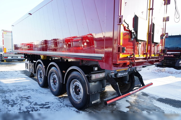 Wielton / WYWROTKA 45 M3 / ALUMINIOWA / OŚ PODNOSZONA / OSIE SAF / zdjęcie 11