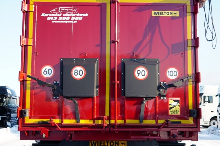 Wielton / WYWROTKA 45 M3 / ALUMINIOWA / OŚ PODNOSZONA / OSIE SAF / zdjęcie 12