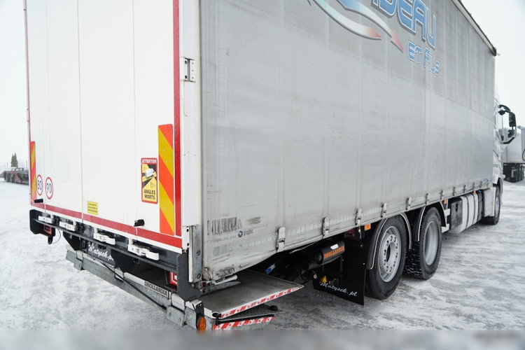 Volvo FH 500 / SOLÓWKA / 6X2 / KLIMA POSTOJOWA  / WINDA DHOLLANDIA / OŚ PODNOSZONA / SKRĘTNA / MOCNA PODŁOGA zdjęcie 15