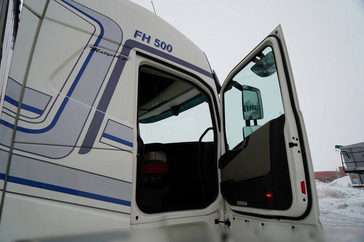 Volvo FH 500 / SOLÓWKA / 6X2 / KLIMA POSTOJOWA  / WINDA DHOLLANDIA / OŚ PODNOSZONA / SKRĘTNA / MOCNA PODŁOGA zdjęcie 46