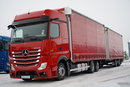 Mercedes -BENZ ACTROS 2545 / ZESTAW TANDEM 120 M3 / PRZEJAZDOWY / 6x2 / OŚ PODNOSZONA / BIG SPACE / WIELTON / 2021  zdjęcie 1