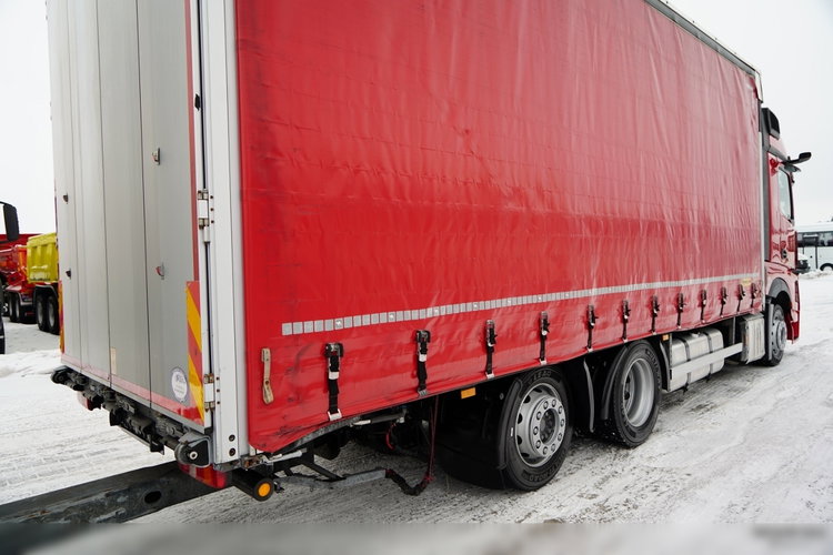 Mercedes -BENZ ACTROS 2545 / ZESTAW TANDEM 120 M3 / PRZEJAZDOWY / 6x2 / OŚ PODNOSZONA / BIG SPACE / WIELTON / 2021  zdjęcie 20
