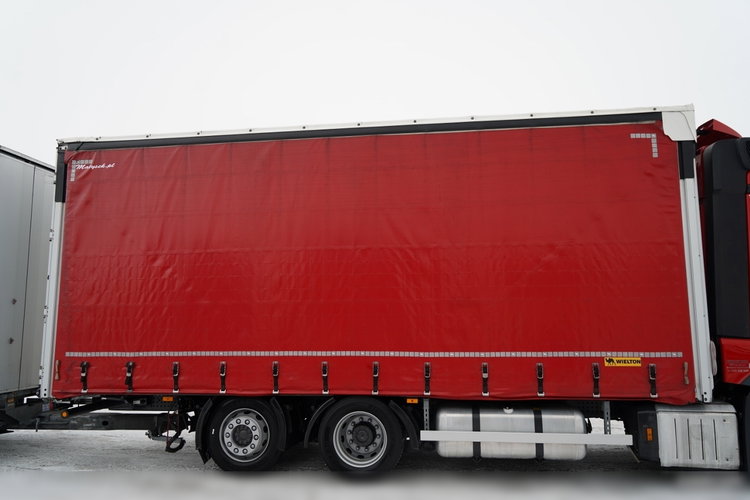 Mercedes -BENZ ACTROS 2545 / ZESTAW TANDEM 120 M3 / PRZEJAZDOWY / 6x2 / OŚ PODNOSZONA / BIG SPACE / WIELTON / 2021  zdjęcie 21