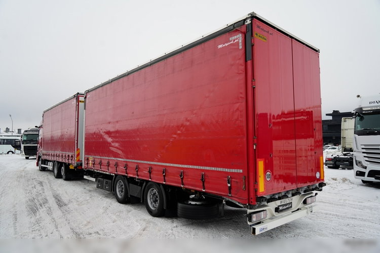 Mercedes -BENZ ACTROS 2545 / ZESTAW TANDEM 120 M3 / PRZEJAZDOWY / 6x2 / OŚ PODNOSZONA / BIG SPACE / WIELTON / 2021  zdjęcie 2