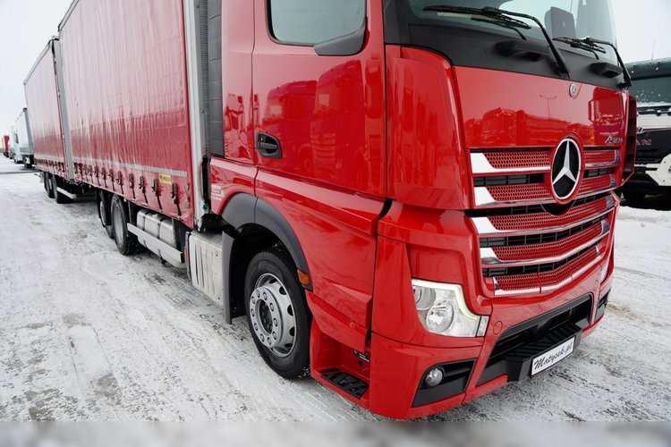 Mercedes -BENZ ACTROS 2545 / ZESTAW TANDEM 120 M3 / PRZEJAZDOWY / 6x2 / OŚ PODNOSZONA / BIG SPACE / WIELTON / 2021  zdjęcie 7