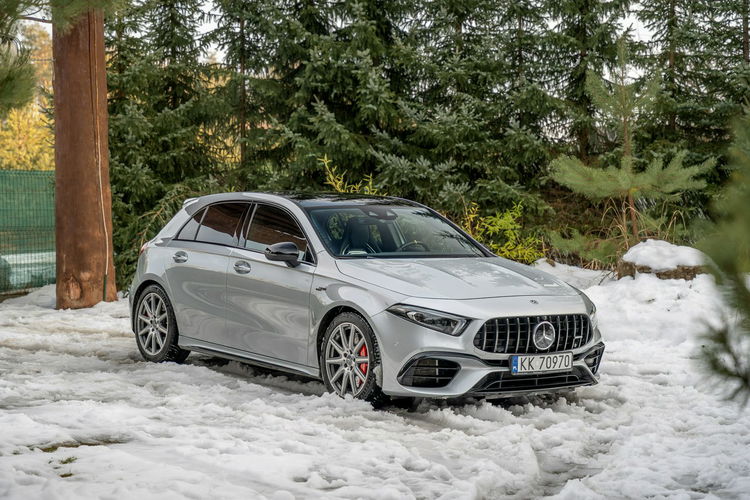 Mercedes A45 AMG 4Matic+ / 2.0 421KM / Performance / 2kpl kół / Bezwypadkowy / Salon PL zdjęcie 30