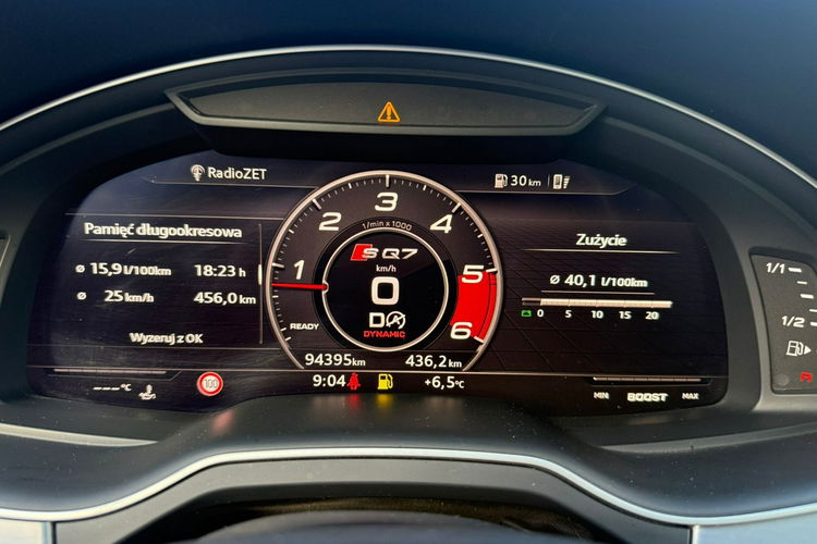 Audi SQ7 4.0 TDI 434 Km 94 tyś przebieg 7 Osobowa GWARANCJA zdjęcie 10