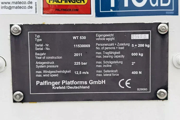 Mercedes ACTROS 2632 Zwyżka WUMAG WT 530 Podnośnik Koszowy zdjęcie 16