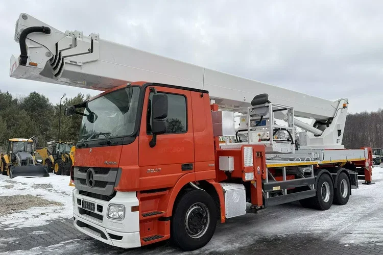 Mercedes ACTROS 2632 Zwyżka WUMAG WT 530 Podnośnik Koszowy zdjęcie 5