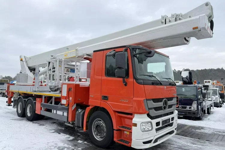 Mercedes ACTROS 2632 Zwyżka WUMAG WT 530 Podnośnik Koszowy zdjęcie 7