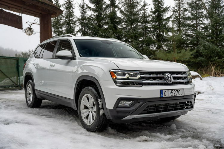 Volkswagen Atlas SE / 2.0 TSI 235KM / Automat / 7-osobowy / Skóra / Kamera / Fv-Marża zdjęcie 10