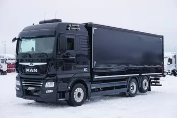 MAN / TGX / 26.460 / E 6 / BURTO-FIRANKA / 18 PALET / OS SKRĘTNA / RETARDER / ŁAD. 15 435 KG