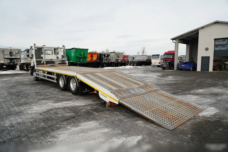 Iveco STRALIS 360 / 6X2 /  LAWETA / PLATFORMA 9.3 M / NAJAZDY HYDRAULICZNE / WYCIĄGARKA / OŚ PODONOSZONA  / EURO 6 zdjęcie 4