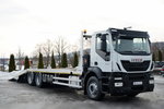 Iveco STRALIS 360 / 6X2 /  LAWETA / PLATFORMA 9.3 M / NAJAZDY HYDRAULICZNE / WYCIĄGARKA / OŚ PODONOSZONA  / EURO 6 zdjęcie 8
