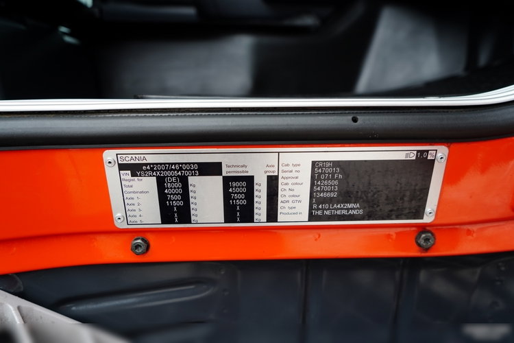 Scania R 410 / RETARDER / OPTICRUISE  zdjęcie 38