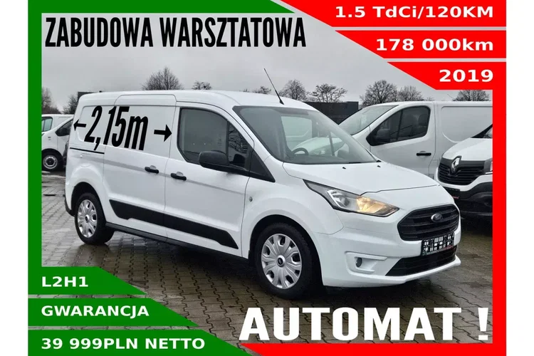 Ford transit-connect Long 39999zł NETTO Zabudowa warsztatowa 1.5TdCi/120KM zdjęcie 1