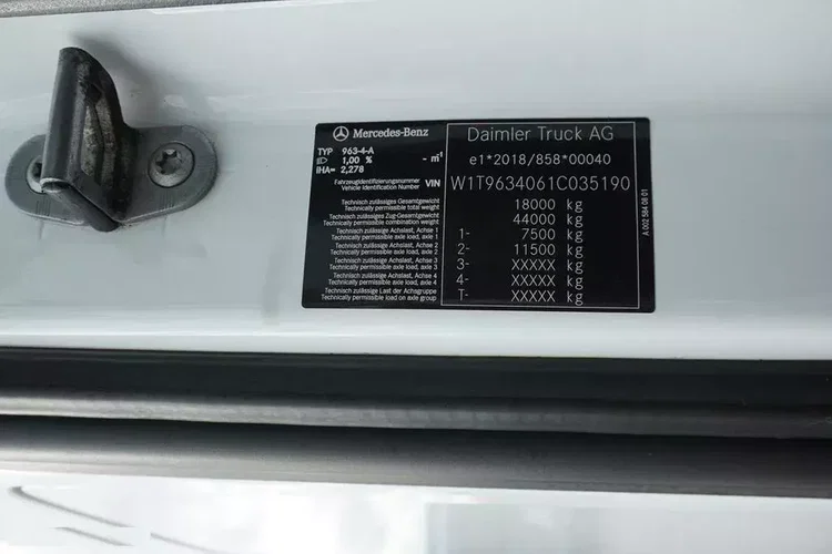 Mercedes ACTROS / 1851 / EURO 6 / ACC / MEGA / LOW DECK / BIG SPACE zdjęcie 11