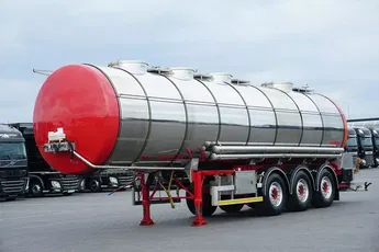 SOMMER CYSTERNA SPOZYWCZA / 28 374 LITRÓW / 4 KOMOROWA / WEBASTO / POMPA