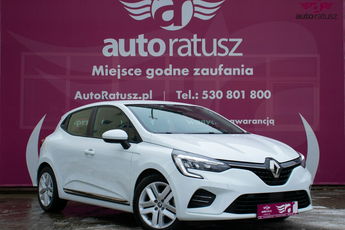 Renault Clio FV 23% Automat Benz-Hybryda Tempomat Czujniki Gwarancja Bezwypadkowy